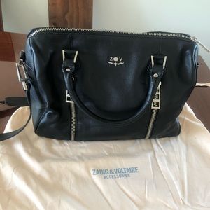 Zadig and Voltaire leather handbag
